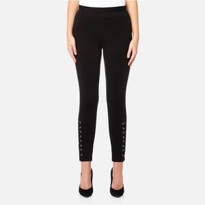 Michael Kors women Lace-Up Skinny Pants size 10